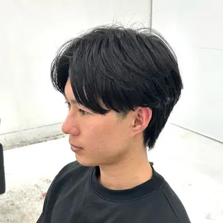 ショート パーマ メンズ 【柏/メンズパーマ 特化】🍏網中勇喜のヘアスタイル