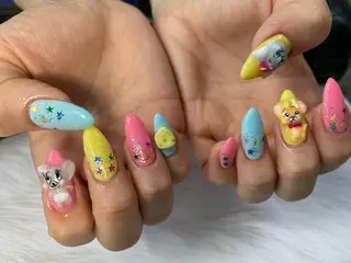 ネイル Mana ·͜· ❤︎のネイルデザイン