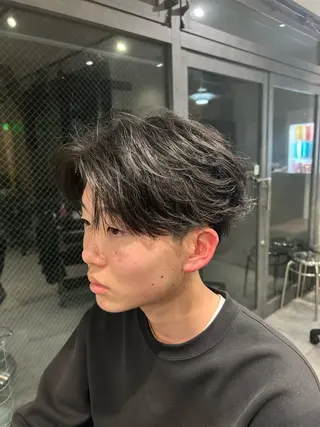 ショート パーマ メンズ 🌀メンズパーマ特化 名古屋/しゅうと🌀のヘアスタイル