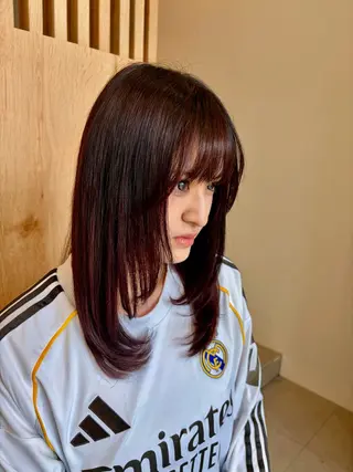 セミロング finch✦ shoko🩶のヘアスタイル