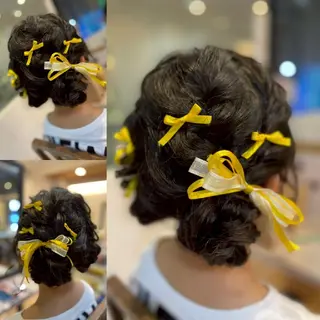 ヘアアレンジ ソウワ ヒナコのヘアスタイル