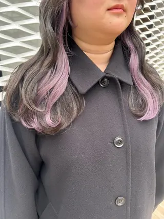 ロング カラー ヘアアレンジ yuka .のヘアスタイル
