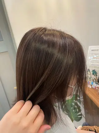 ミディアム いさか ゆうきのヘアスタイル