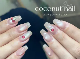 ネイル 神田 ココナッツのネイルデザイン
