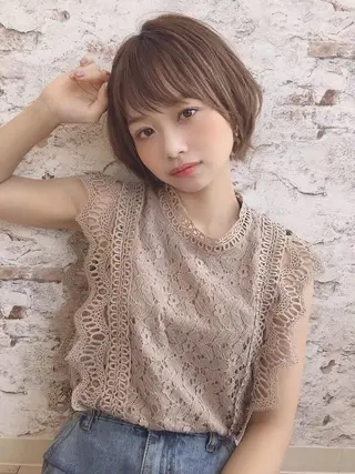 ショート LEAPARCHE リープアルケーのヘアスタイル