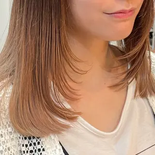 セミロング little 千葉 🫧ゆなのヘアスタイル