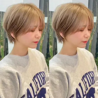 ショート レイヤー特化 渋谷美容師/れなのヘアスタイル