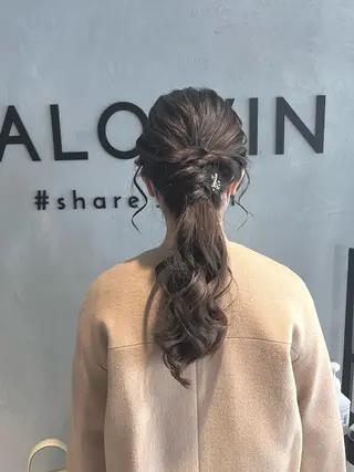 ロング yukimi .のヘアスタイル