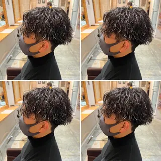 パーマ メンズ メンズパーマ特化 望月謙二郎のヘアスタイル