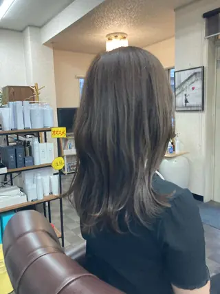 ロング エンゼルス美容室斉間 圭司のヘアスタイル