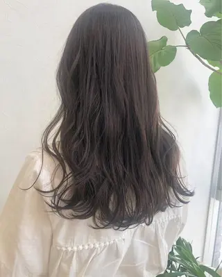 ロング カラー nakahara madokaのヘアスタイル