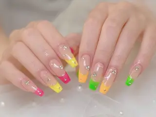 ネイル lucky nail 歌舞伎町のネイルデザイン