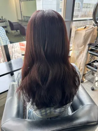 ロング カラー ベージュ透明感カラー 💟AYUMI💟のヘアスタイル