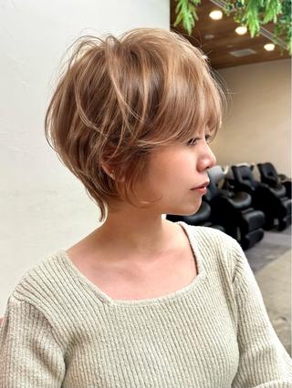 ショート カラー お悩み解決ショート/ 似合わせカット/といのヘアスタイル