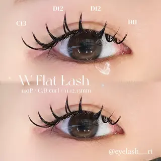 マツエク・マツパ eyelash Lily Rinaのマツエク・マツパデザイン
