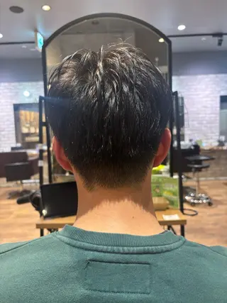 メンズ 🎀ワンレンボブ🎀 ワンカラー　あゆみのヘアスタイル