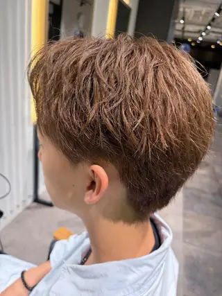 カラー メンズ 北井 皓太のヘアスタイル