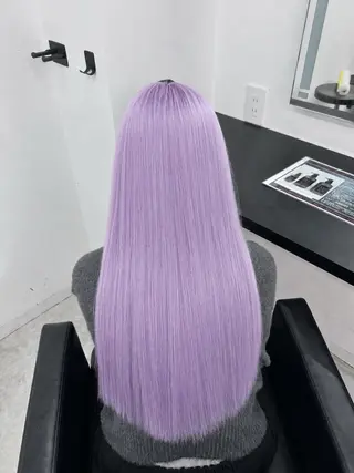 ロング 🎀ブリーチカラー 🎀なつのヘアスタイル