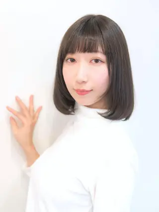 ミディアム 永野 良一のヘアスタイル