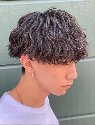 パーマ メンズ 似合わせパーマ🔥 河浪  大智のヘアスタイル