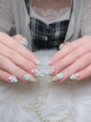 ネイル Sora nail 長さ出し専門店のネイルデザイン