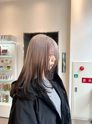 カラー brace あべの/ Nicoのヘアスタイル