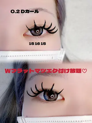 マツエク・マツパ Yuhky eyelashのマツエク・マツパデザイン