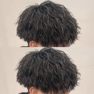 パーマ メンズ 水野 杏香のヘアスタイル