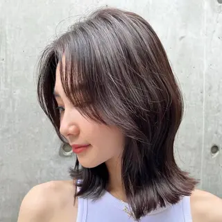 ミディアム 🦋高屋敷陸🦋 レイヤー/ハイトーンのヘアスタイル