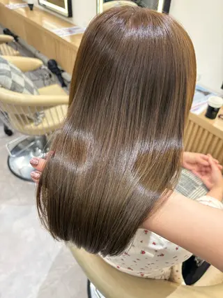 ロング カラー YUI 透明感🌱 艶カラー🍓浦和のヘアスタイル