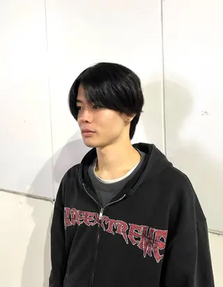 ショート 阪間 遼平のヘアスタイル