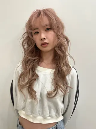 ロング hair&eye🎀 /momoKaのヘアスタイル