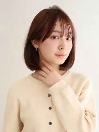 ショート カラー ブリーチ/暖色カラー 宮城陽日のヘアスタイル
