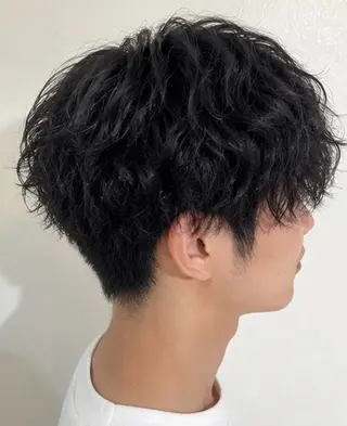パーマ 🍓暖色艶髪カラー 桝崎🎀ིྀのヘアスタイル