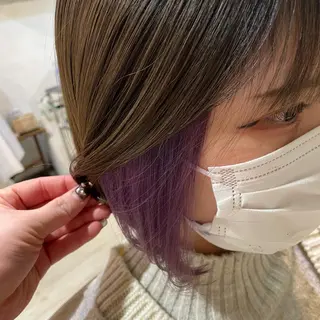 ショート カラー 北川 智海のヘアスタイル