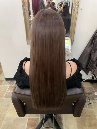 ロング カラー amphihair 高橋祐也のヘアスタイル