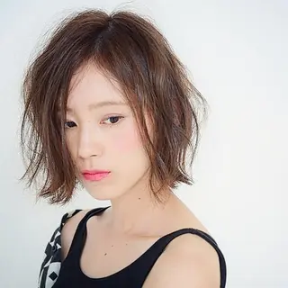 ミディアム ショート＆ボブ ヒロシのヘアスタイル