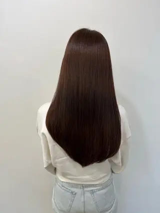ロング カラー 藤原航/艶髪 /日曜カットモデルのヘアスタイル