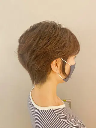 ショート unopulir 景山 凌のヘアスタイル