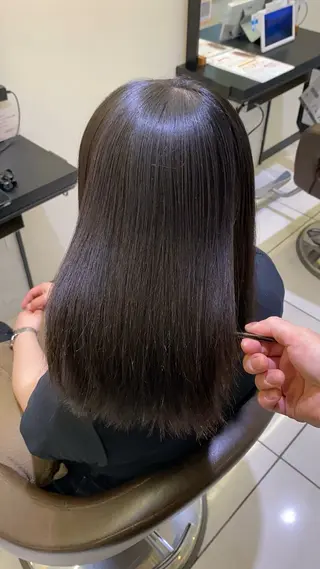 ミディアム 野老 海音のヘアスタイル