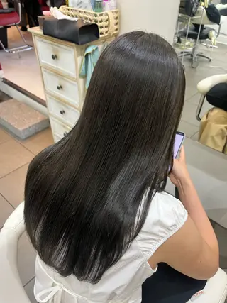 ロング カラー 透明感カラーショート ボブツムギ♡のヘアスタイル