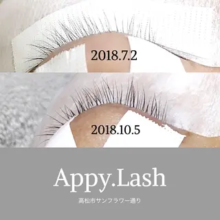 マツエク・マツパ まつげと眉の専門店 Appy.Lashのマツエク・マツパデザイン