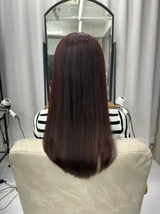 カラー シカダ ココア🦌のヘアスタイル