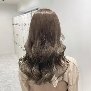 ロング カラー *モデル募集🤍横浜 透明感カラー🫧のヘアスタイル