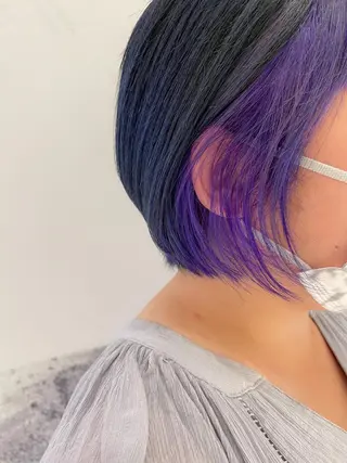 カラー 竹尾 優斗のヘアスタイル