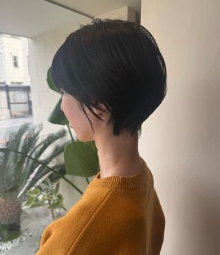ショート 豊中/カット/上西 力のヘアスタイル