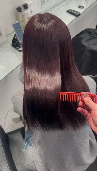 ロング カラー レイヤー×透明感カラ ー🕊AZUSAのヘアスタイル