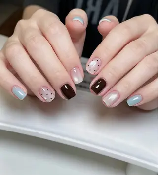 ショート マル コのネイルデザイン