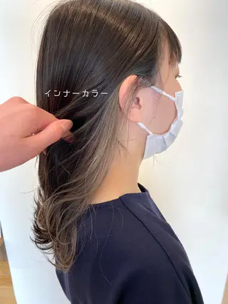 セミロング CASANE 大橋康智のヘアスタイル