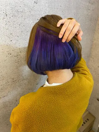 ショート カラー Ando Raycoのヘアスタイル